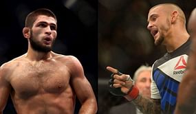 Watch: Dustin Poirier was clearly frustrated with Khabib Nurmagomedov's 'decision'