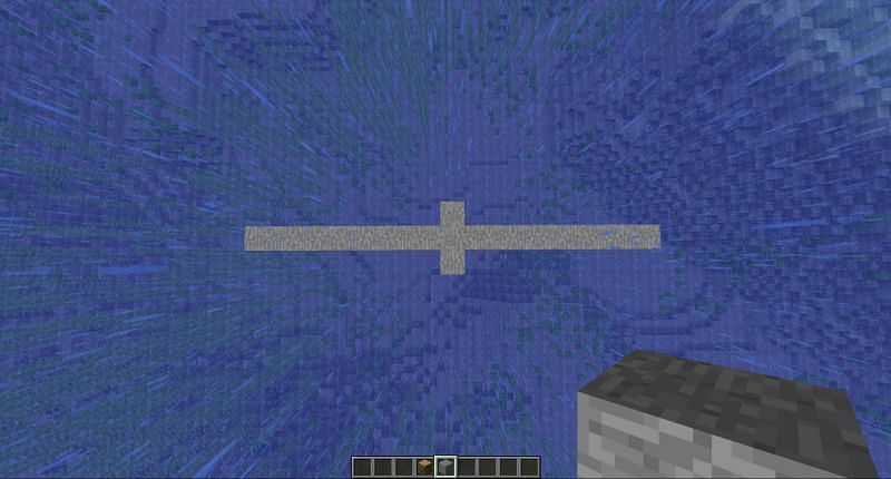 How to do a circle in minecraft