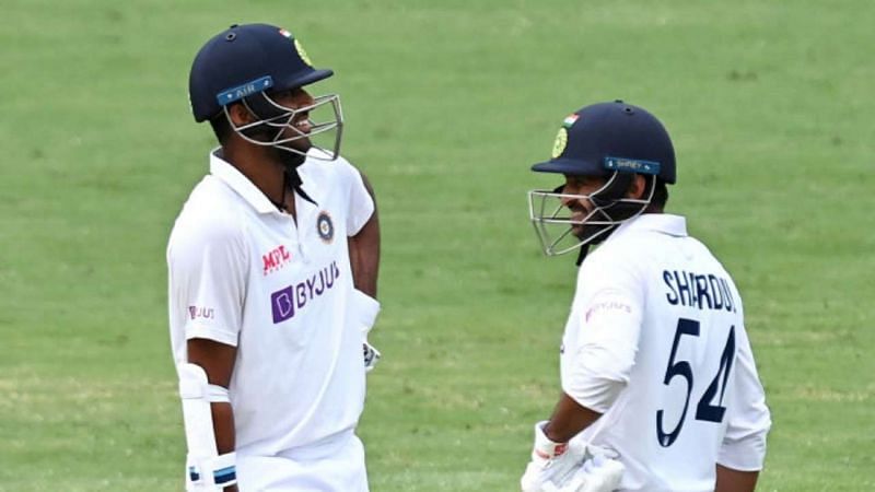 Washington Sundar and Shardul Thakur added a record 123 runs for Team India