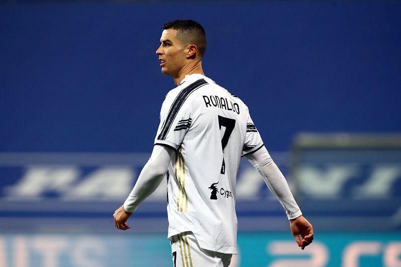Cristiano Ronaldo did not make a mark on the game for Juventus.