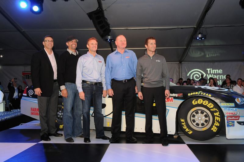 Unveil Of Kasey Kahne&#039;s No. 5 Time Warner Cable Chevrolet