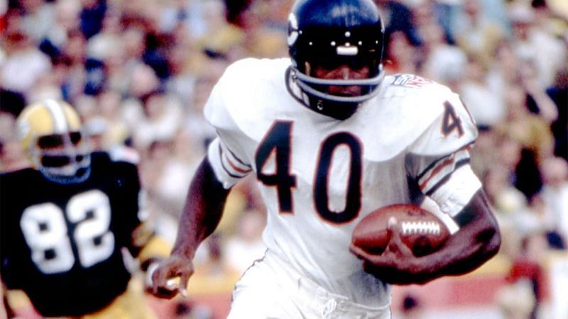 Gale Sayers of the Chicago Bears