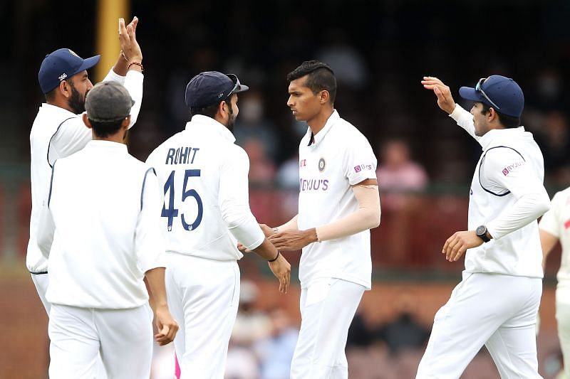 Navdeep Saini earned his maiden Test cap in the Sydney Test.