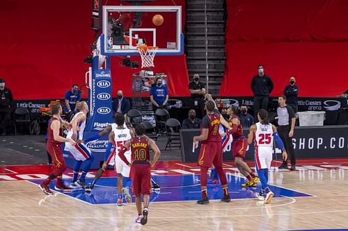 Cleveland Cavaliers v Detroit Pistons