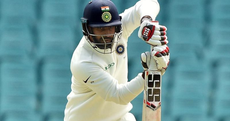 Hanuma Vihari batted at the top of the order