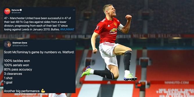 Twitter reacts as Scott McTominay fires Manchester United to 1-0 FA Cup victory over Watford