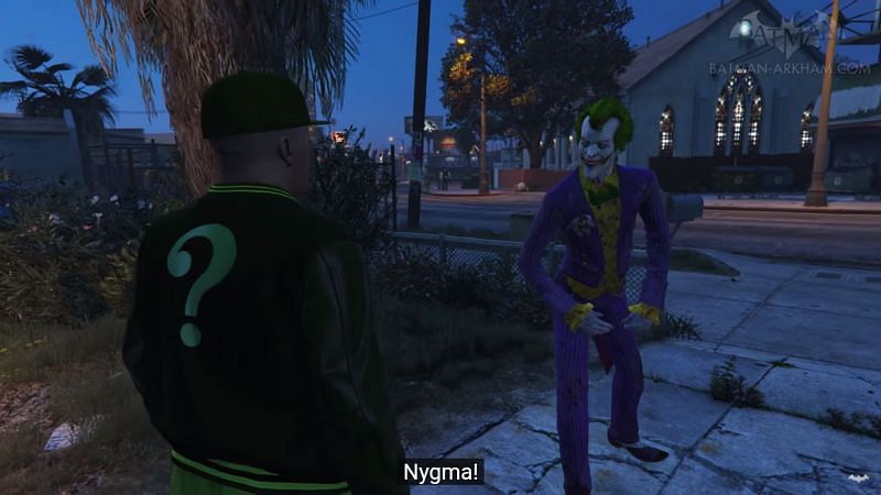 The Joker roasts GTA V's Franklin in true 