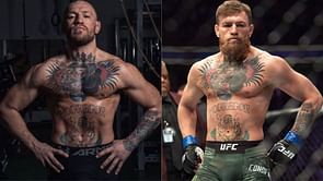Comparison between Conor McGregor's physique now and at UFC 229
