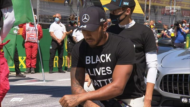 Lewis Hamilton was the reason behind Mercedes changing their liveries to Black in the 2020 season.