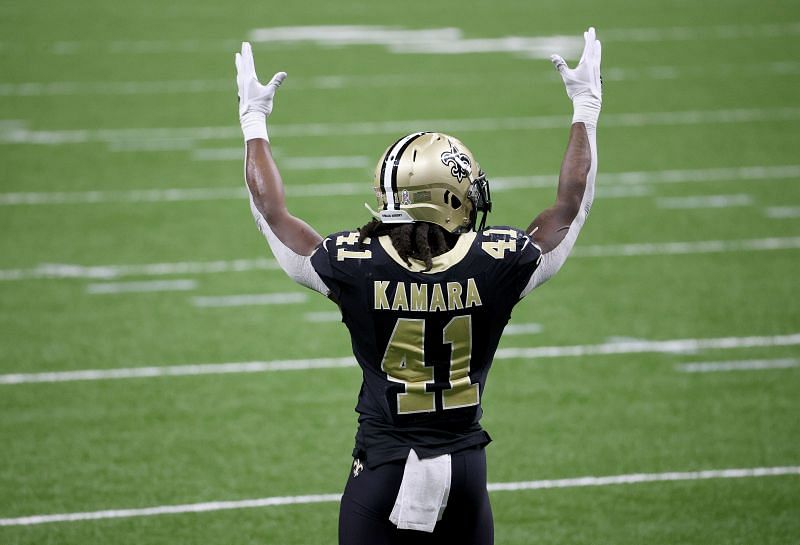 New Orleans Saints running back Alvin Kamara