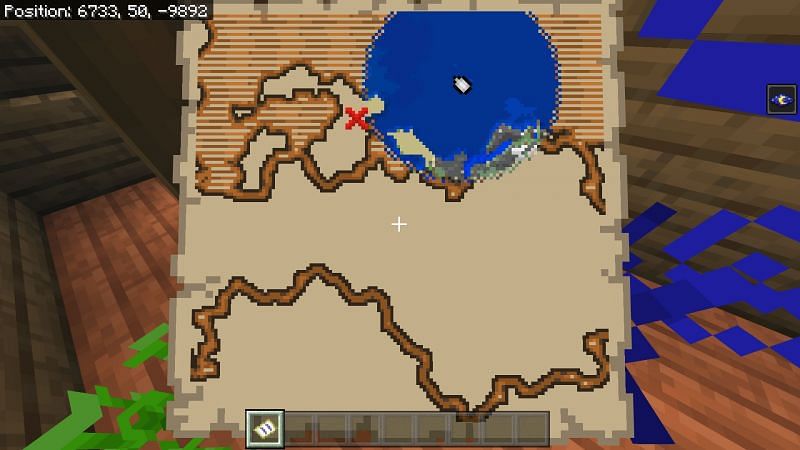 Map in Minecraft