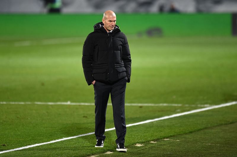 Zinedine Zidane&#039;s Real Madrid have endured consecutive losses.
