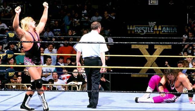 Owen Hart defeated Bret Hart at WrestleMania X