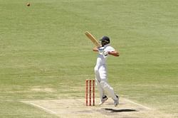 Which cricketer has scored the most fifties in his debut Test series?