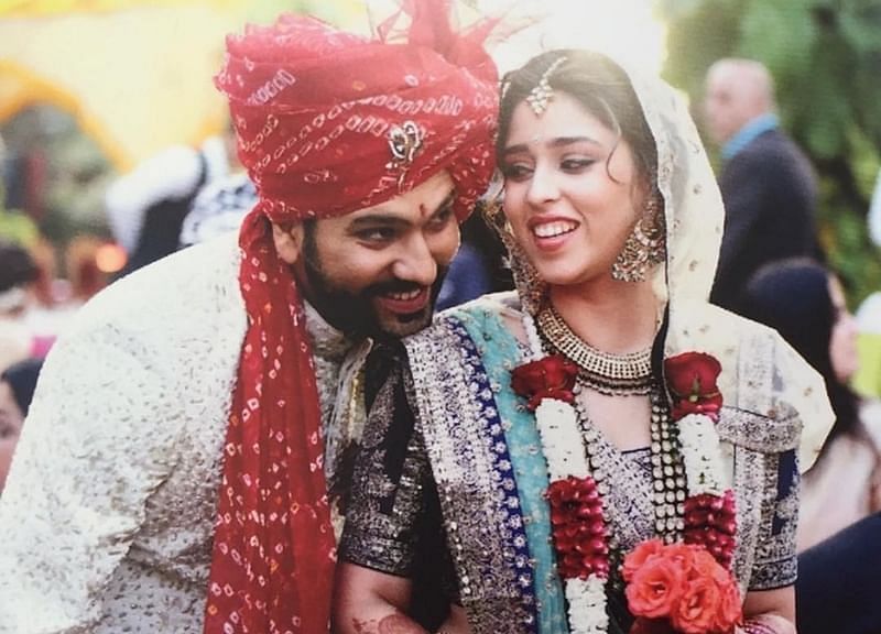 Rohit Sharma Wife - Ritika Sajdeh Height, Weight, Netowrth & Marriage Photos