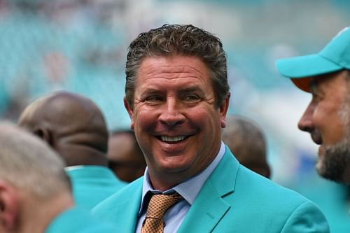 Former Miami Dolphins Hall-of-Fame quarterback Dan Marino