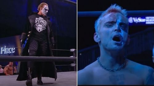 Sting had a decisive role in the main event