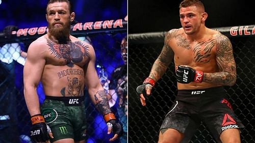 Conor McGregor and Dustin Poirier