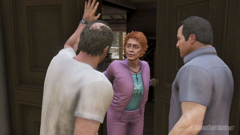 Trevor and Patricia have quite the story (Image via GTA 5 - blogger)