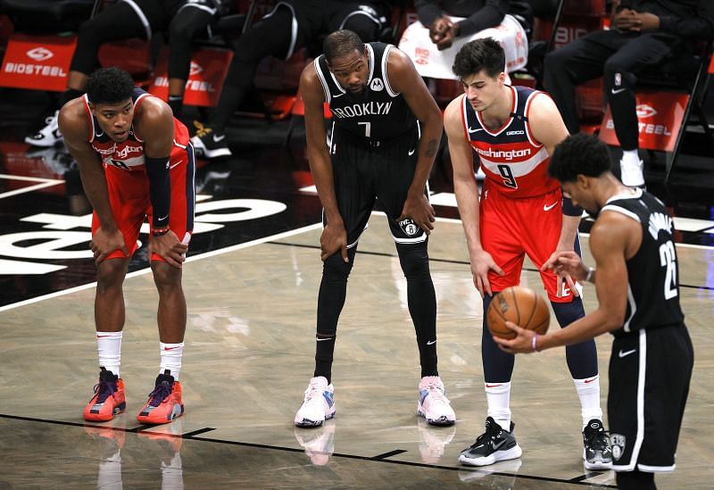 The Brooklyn Nets take on the Washington Wizards, sans Spencer Dinwiddie