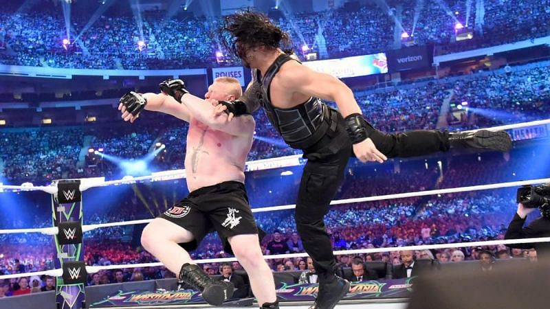 Brock Lesnar vs. Roman Reigns 
