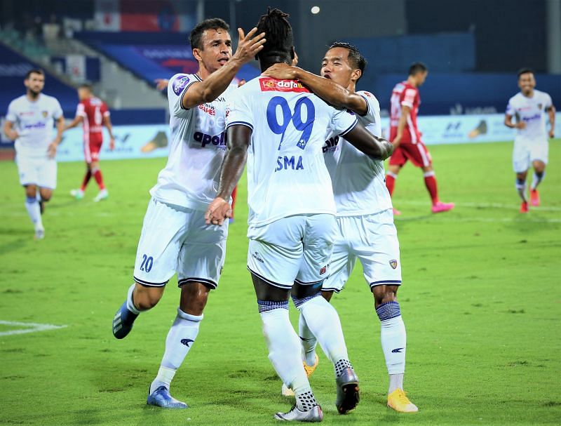 Chennaiyin FC and Isma pounced on a couple of daft mistakes to finish the game nice and early. (Courtesy: ISL)