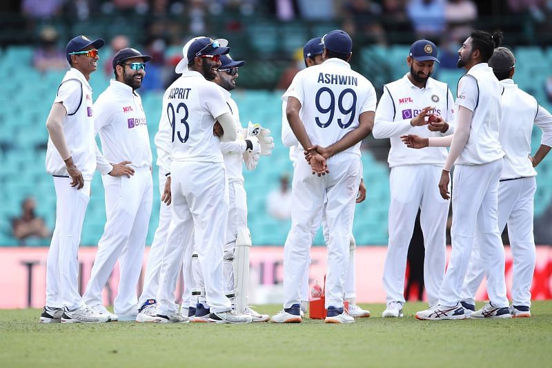 Indian players during Day 1 of the 3rd Test