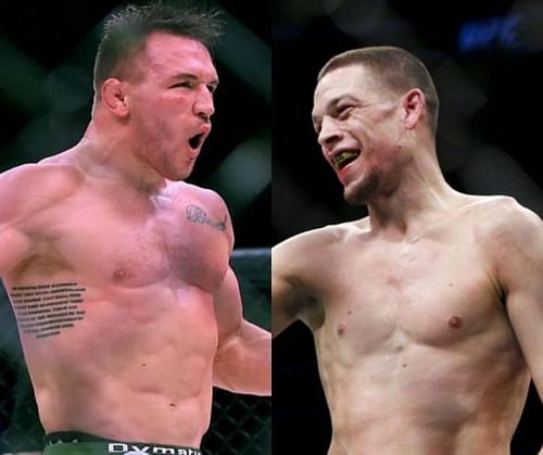 Michael Chandler and Nate Diaz