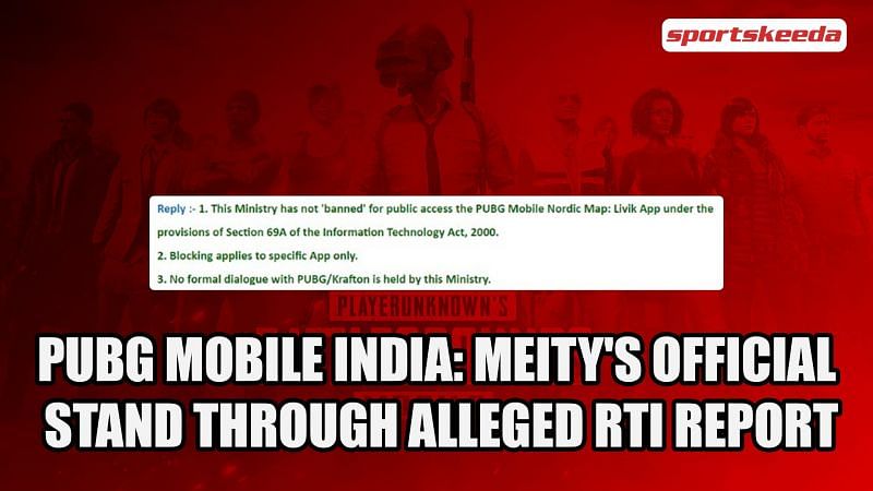 MeitY&#039;s official stand through alleged RTI report