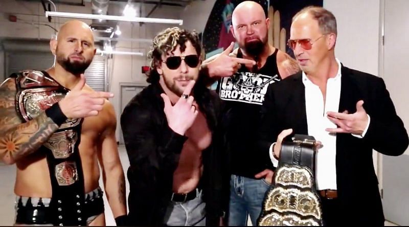 Kenny Omega, Don Callis and The Good Brothers in IMPACT Wrestling 