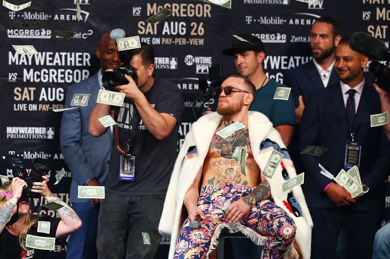 Floyd Mayweather Jr. v Conor McGregor World Press Tour - New York