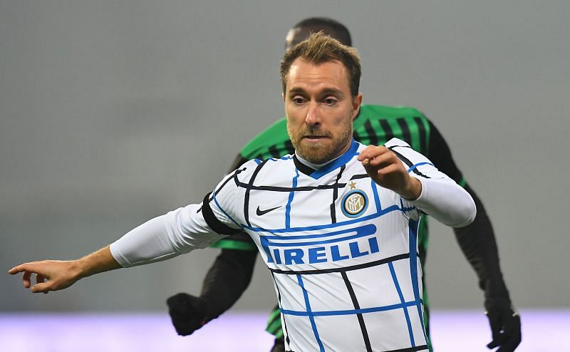 Christian Eriksen has had a torrid time at Inter Milan.