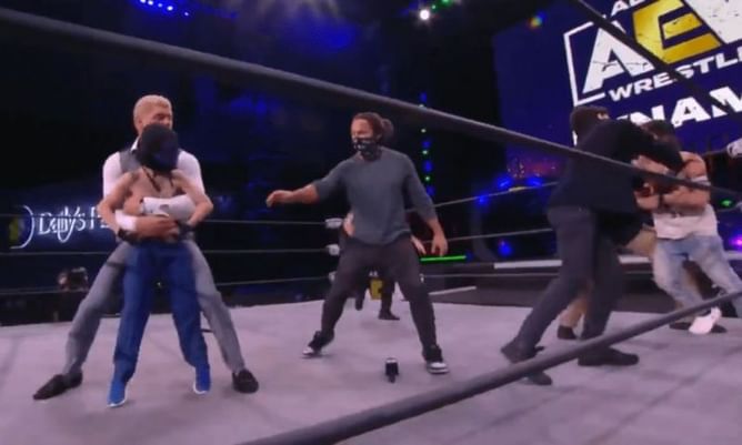 Brodie Lee Jr. (-1) confronts Marko Stunt on AEW Dark; Tony Khan comments