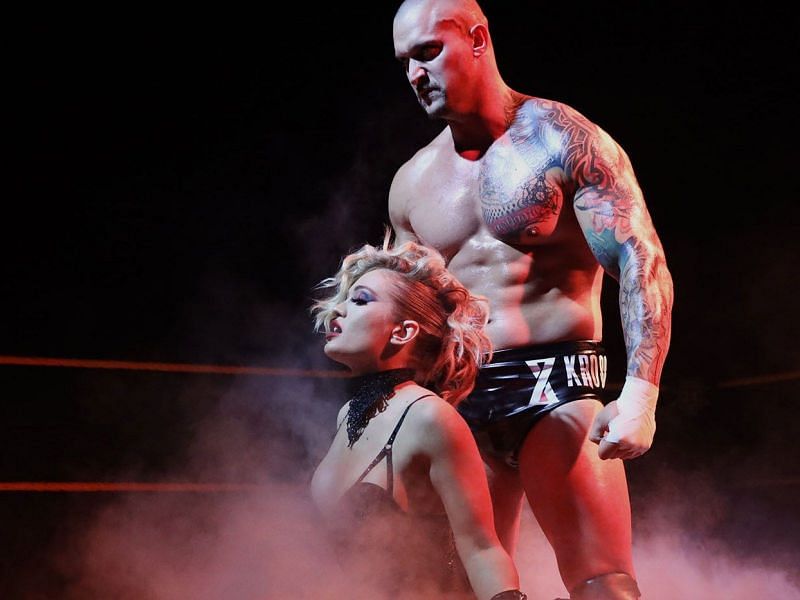 Karrion Kross and Scarlett in WWE NXT