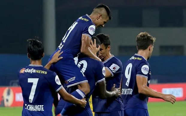 Chennaiyin FC drew 1-1 with Mumbai City FC in their most recent ISL Fixture (Image: ISL)