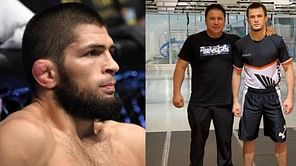 Watch: Khabib Nurmagomedov and Usman Nurmagomedov compete in a push-up contest