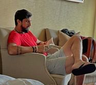 “Reading is really dreaming with your eyes open” - Ishant Sharma shares a glimpse of day 2 of his quarantine