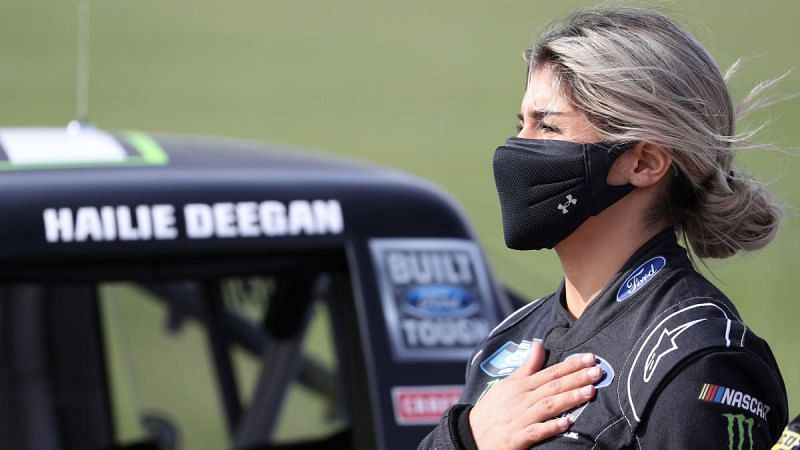 Should NASCAR suspend Hailee Deegan after her comments?