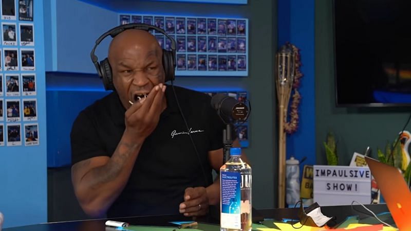 Mike Tyson doing mushrooms at &quot;Impaulsive&quot; podcast