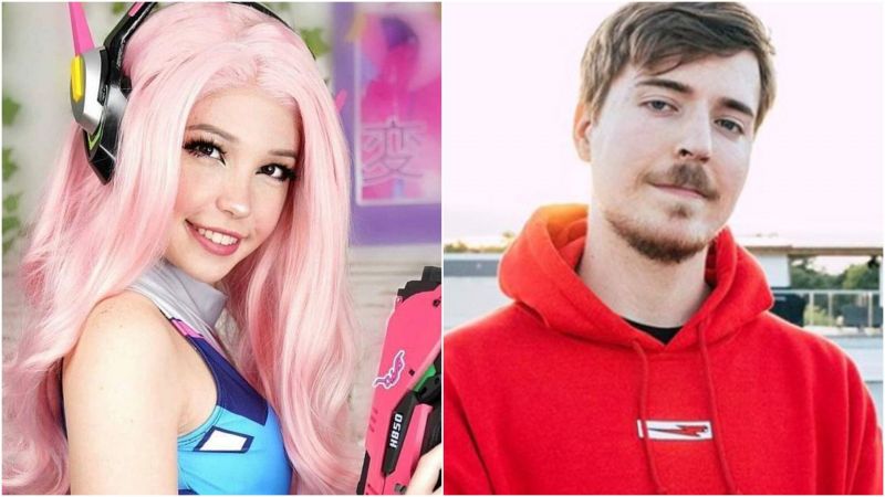 My life is complete: Belle Delphine reacts to featuring on MrBeast's   rewind 2020