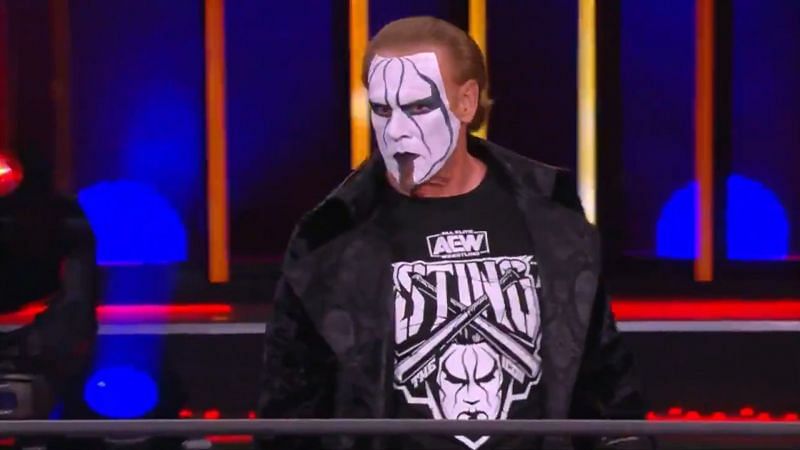 Sting got involved in the main event match this week