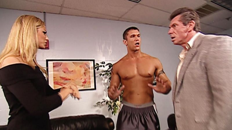 Randy Orton and Stacy Keibler were seen together several times in WWE between 2002-2005