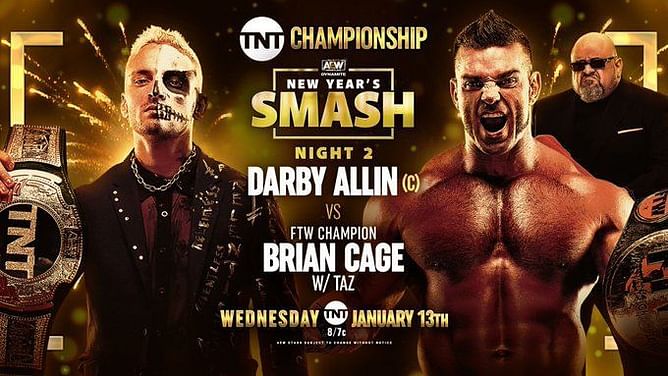 Darby Allin defeats Brian Cage on AEW Dynamite to retain the TNT Championship