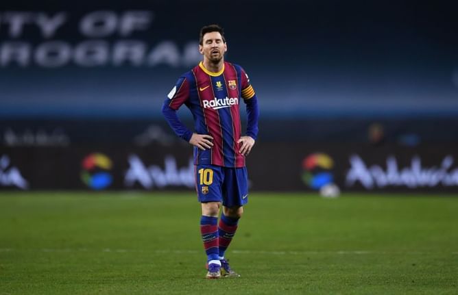 Barcelona superstar Lionel Messi handed a two-match ban