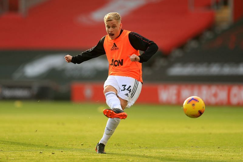 Donny van de Beek has struggled for playing time at Manchester United.