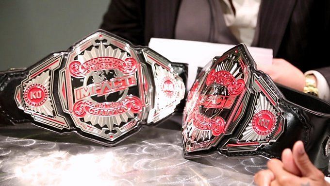 The IMPACT Wrestling Knockouts Tag Titles are gorgeous