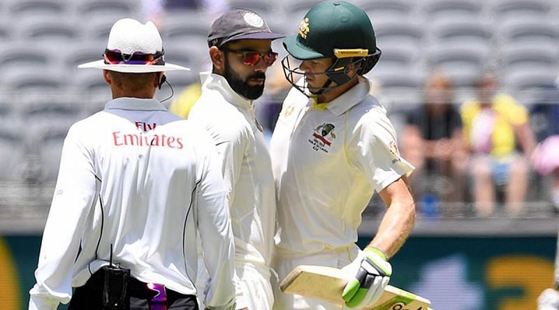 India&#039;s tussles with Australia have been close, and quite heated in the past.