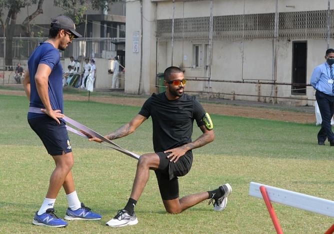 "New year, same hustle" – Hardik Pandya begins training for a busy year