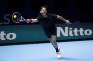 Dominic Thiem at the Nitto ATP Finals