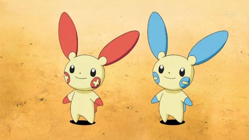 Plusle and Minun (Image via The Pokemon Company)
